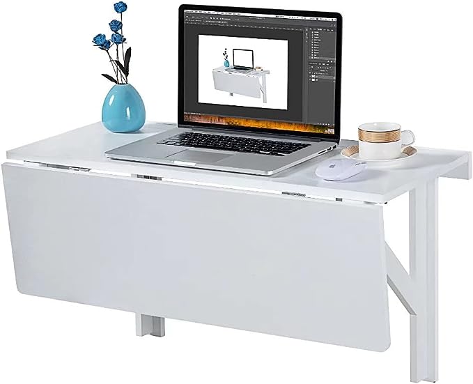 MCMACROS Wall Mounted Floating Folding Table