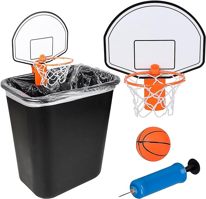 ArtCreativity Trash Can Basketball Set