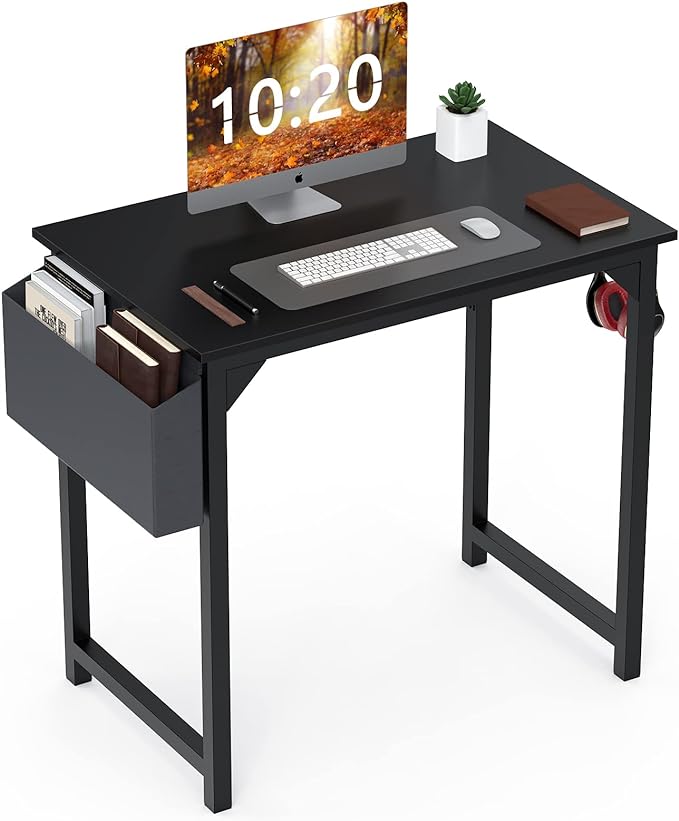 Sweetcrispy Computer 31 Inch Office Small Space Desk