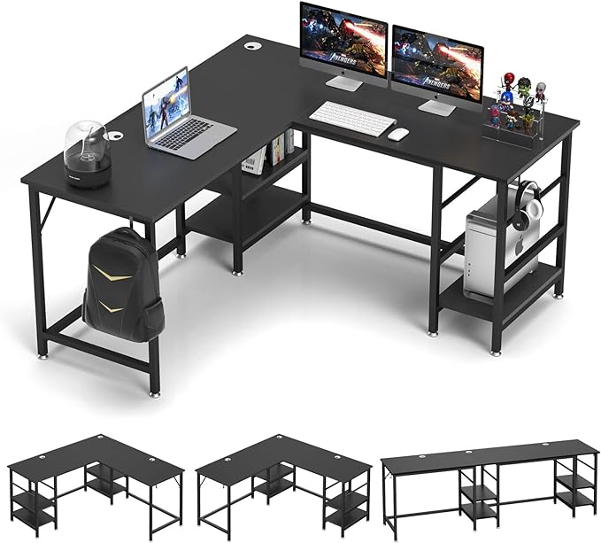 JSungo L Shaped Gaming Desk
